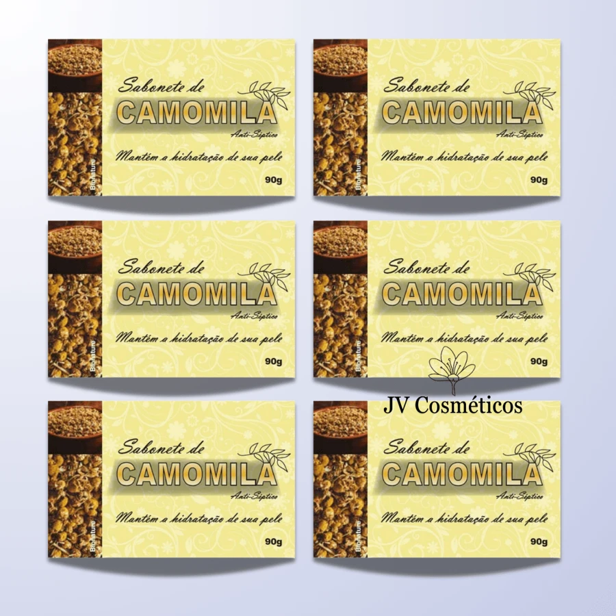 6 UN Chamomile Bar Soap 90g - Bionature - Màu vàng - Xem 1