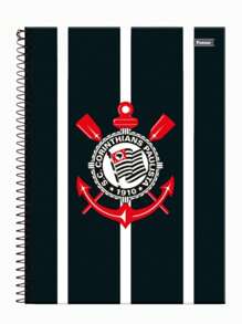 University Notebook 1 Subject Corinthians - Foroni - Sọc đen - Xem 1