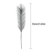 100pcs Artificial Cattail Reeds, 1pc Fake Cattail Reed Decorative Plant For Art Decoration - Multicolor - View 2