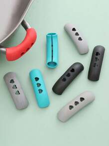 2/8 miếng bọc tay cầm nồi bằng silicon, chịu nhiệt độ cao và chống mài mòn, tay cầm nồi/chảo, tay cầm nồi chống trượt, chống bỏng, tay cầm chịu nhiệt cho nồi và chảo, giá đỡ tay cầm bằng silicon cho chảo rán, tay cầm nồi, tay cầm cách nhiệt chịu nhiệt, tay cầm nồi thay thế đa năng cho bếp, dùng cho nồi hầm, nồi hấp, nồi súp, dụng cụ nhà bếp - Nhiều màu - Xem 3