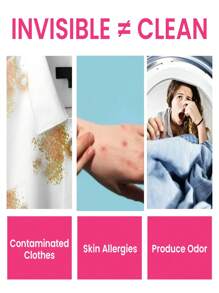 Washing Machine Tank Cleaning Effervescent Tablets Washing Machine Tank Quickly Deodorizes Dirt And Cleans Effervescent Tablets.Washing Machine Tank Cleaning Agent Decontamination Effervescent Tablets Cleanin - Multicolor - View 4