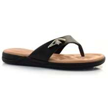 Beira Rio COMFORTFLEX WOMEN'S SANDAL 2480403 ANATOMICAL ORTHOPEDIC FLAT SHOE - màu đen - Xem 1