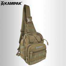 Pechera Multiusos Kampak KR07 Táctica Compacta de Gran Capacidad Multicompartimentos - Caqui - Ver 2