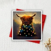Christmas Card, Cute Christmas Card, Funny Holiday Greeting, Christmas Note Cards, Cute Xmas Card For Family Or Friends, Unique Christmas Card