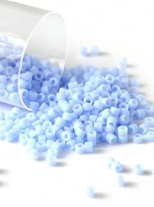 10g/管日本 Mi Yu Ki Delica 珠子 11/0 磨砂哑光色 2000 颗玻璃种子珠适用于 DIY 工艺珠宝手链制作 - 玻璃珠 - 查看 19