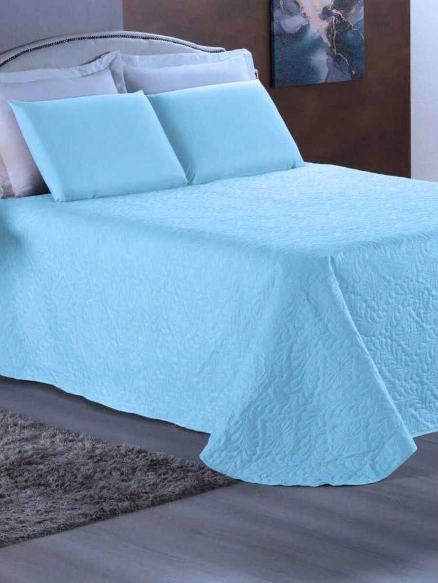 Complete Bedding Set Kit Bedspread + Sheet + Pillowcases King/Queen