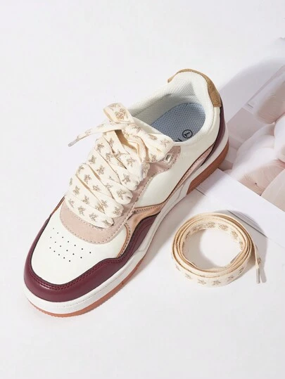 1 Paar 120cm modische goldene Stern Schnürsenkel, geeignet für Freizeitschuhe, Sneaker, Budapester, separat ohne Schuhe verkauft