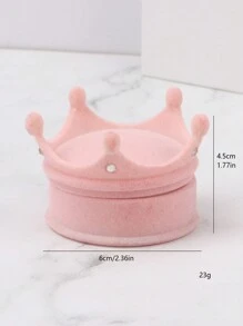 1/6 hộp đựng nhẫn hình vương miện hoạt hình đáng yêu và hộp quà tặng trang sức nhung cho ngày tựu trường, hoàn hảo cho quà tặng Giáng sinh, Lễ tạ ơn, Năm mới và Ngày lễ tình nhân, lý tưởng để cất giữ nhẫn, vòng cổ và các loại trang sức quý giá khác, thiết kế thời trang và vui nhộn cho cả trẻ em và người lớn, nâng cao trải nghiệm tặng quà của bạn với phụ kiện độc đáo và bắt mắt này, hoàn hảo để kỷ niệm những dịp đặc biệt và tạo nên những kỷ niệm lâu dài. - Nhiều màu - Xem 2