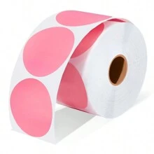 2 英寸彩色热敏标签贴纸，每卷 600 张，兼容 M110/M120/M220，适用于家庭和办公室的 DIY 条码徽标 - 彩色 - 查看 9