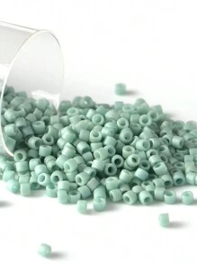 10g/管日本 Mi Yu Ki Delica 珠子 11/0 磨砂哑光色 2000 颗玻璃种子珠适用于 DIY 工艺珠宝手链制作 - 玻璃珠 - 查看 4