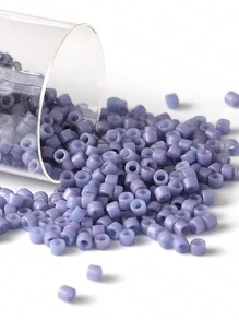 10g/管日本 Mi Yu Ki Delica 珠子 11/0 磨砂哑光色 2000 颗玻璃种子珠适用于 DIY 工艺珠宝手链制作 - 玻璃珠 - 查看 29