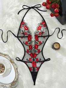 性感内衣 1 刺绣女士性感紧身连体衣