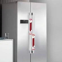 Vỏ bọc tay cầm lò nướng và tủ lạnh Giáng sinh lễ hội - Polyester, không dùng pin, hoàn hảo để trang trí nhà ngày lễ - Nhiều màu - Xem 6