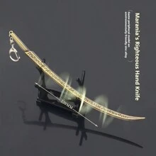 1 件 Elden Ring Malenia 的武士刀 - 女武神武器 - 全金属模型 - 升级加厚 - 角色扮演道具 - 剑玩具 - 生日礼物 - 节日礼物 - 复活节礼物 - 万圣节礼物 - 圣诞节礼物 - 彩色 - 查看 2
