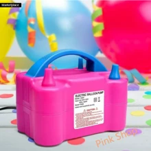 Bomba de aire eléctrica para inflar globos Albercas sillones inflables color sorpresa PinkShop - Tipo de Enchufe A USA (110-127V) - Ver 3