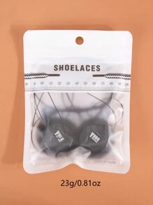 1 对旋转按钮可调节弹性鞋带，自动系带运动鞋鞋带，带快速调节旋钮，适合懒散人士 - 黑色 - 查看 7