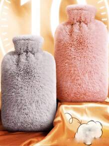 1 件装带数字显示的热水袋，加厚加热暖手器，暖腹 - 彩色 - 查看 2