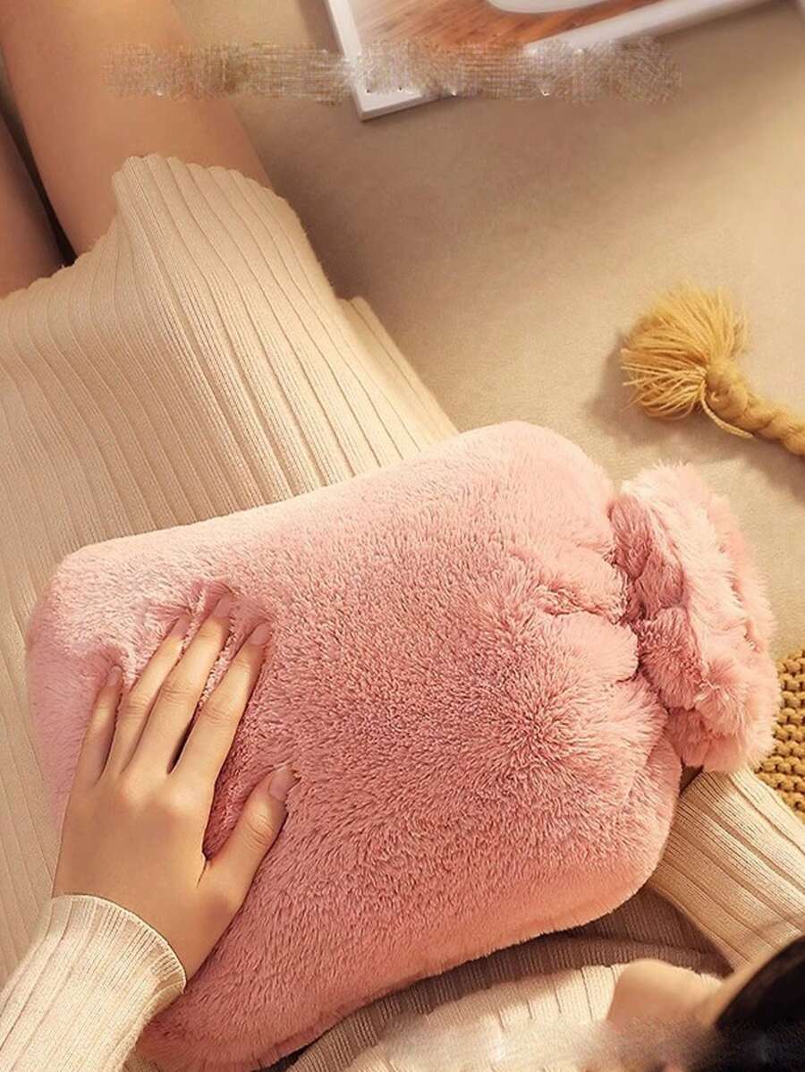 1 件装带数字显示的热水袋，加厚加热暖手器，暖腹 - 彩色 - 查看 1