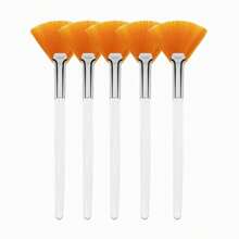 15 Cọ Quạt Cọ Thoa Mặt Mềm Cọ Thoa Axit Dụng Cụ Trang Điểm Mỹ Phẩm Chăm Sóc Da Cho Kem Bùn - Nhiều màu - Xem 8