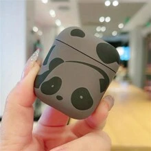 Apple Cute Falling Panda Design Protective Case Compatible With Airpods Pro, Airpods 3rd Gen, Airpods 1/2, Airpods Pro 2, Airpods 5th Gen - Multicolor - View 13