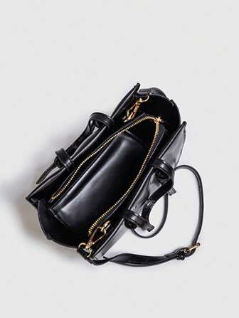 女士大容量手提包，新款时尚单肩斜挎包，带翼形设计，用途广泛，女士包包优雅