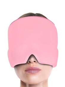 1pc Single Layer Gel Ice Pack Headache Migraine Relief Cap With Stretchable And Adjustable Design For Cold & Hot Therapy To Alleviate Headaches, Unscented, Use Without Power, Battery-Free - Effective For Tension, Stress, Fever, Fatigue Relief