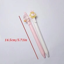 Bộ 2 bút dạ quang phát sáng trong bóng tối hình động vật hoạt hình, quà tặng nhỏ cho lễ hội - Nhiều màu - Xem 2