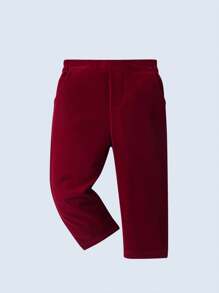 BOARNSEORL Baby Jungen Samt Anzug im Gentleman-Stil mit Sakko, Fliege und Hose, modisch geeignet für Partys, Geburtstage, Bankette und den täglichen Gebrauch im Herbst/Winter