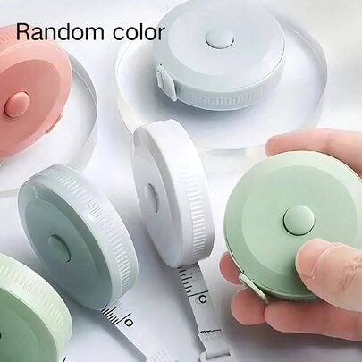 Bộ 4 thước dây mini mềm dẻo dễ thương, thước đo cơ thể linh hoạt, thích hợp cho giảm cân, y tế, may vá, thiết kế thời trang, dài 1,5m/60in.