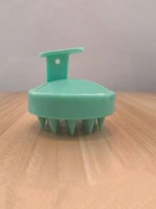 1PC Bàn chải massage da đầu, Dụng cụ gội đầu bằng rơm lúa mì, Bàn chải tóc bằng silicon, Bàn chải massage & làm sạch da đầu, Tẩy tế bào chết cho da đầu, Dụng cụ loại bỏ gàu, Phù hợp cho cả nam và nữ - Nhiều màu - Xem 18