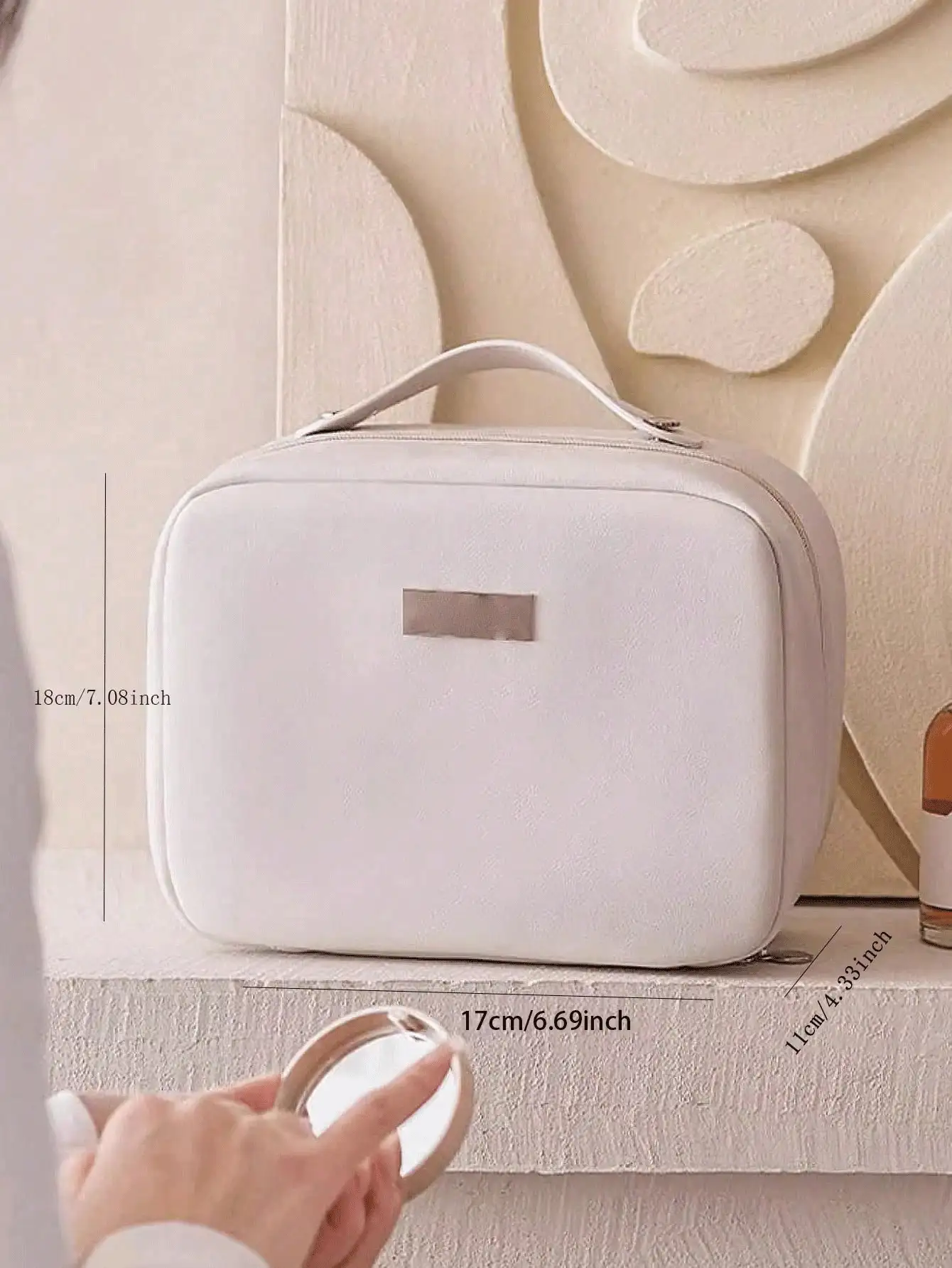 Large Capacity Waterproof Travel Portable Storage Bag Cosmetic Bag Makeup Bag Make Up Organizer Toiletry Bag Makeup Storage Wash Bag Waterproof Makeup Brushes Storage Makeup Bags