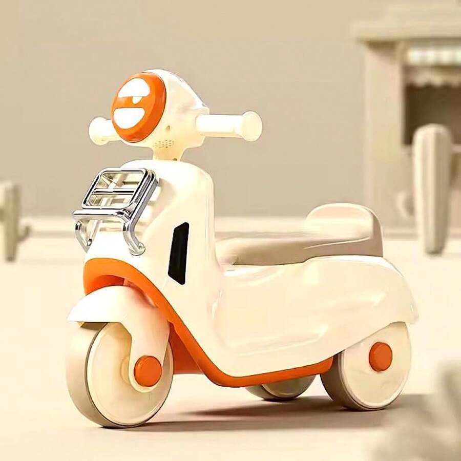 Kinkete Mini Moto Montable para Niños Con Luz Y Sonido - Beis - Ver 1