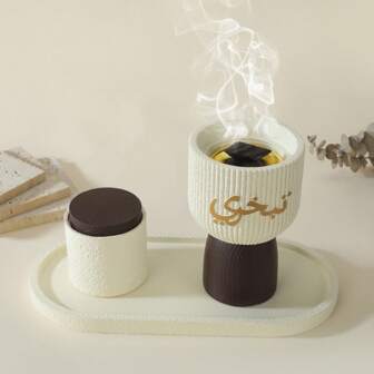 3pcs/Set Incense Holder Decor, Suitable For Living Room, Office, Dining Room, Desktop, Great Gift And Holiday Item Gifts Birthday Graduation
