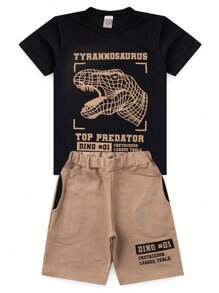 Black Tyrannosaurus Children's Set - màu đen - Xem 1