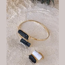 Kit Bracelete Dpl Turm e Anel Sel Tur