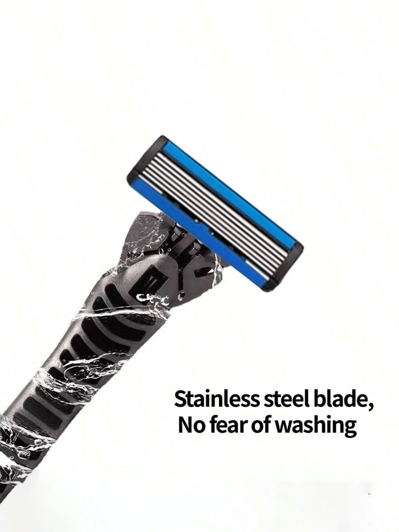 11pcs/Set 1 Razor Handle & 10 Razor Blades Manual Safety Razor, Unisex ...