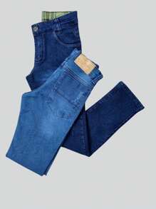 Lote com 3 Calças masculina infantil juvenil top