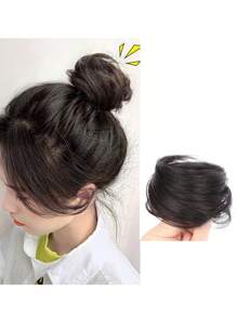 1pc Fashionable & Elegant Hair Scrunchie Bun Maker, Hair Accessories Wig, Messy Bun Hair Donut, Suitable For Everyday Use