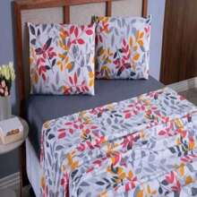 3 PIECE QUEEN SHEET PRINTED ASSORTED PRINTS SEPARATE (3 PIECES) - 彩色 - 查看 11