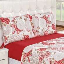 3 PIECE QUEEN SHEET PRINTED ASSORTED PRINTS SEPARATE (3 PIECES) - 彩色 - 查看 2