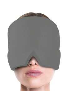1pc Single Layer Gel Ice Pack Headache Migraine Relief Cap With Stretchable And Adjustable Design For Cold & Hot Therapy To Alleviate Headaches, Unscented, Use Without Power, Battery-Free - Effective For Tension, Stress, Fever, Fatigue Relief