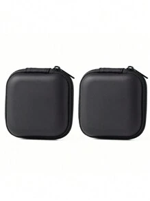 1 pièce Sac de rangement portable pour câble de données, écouteur, pièce de monnaie, clé, chargeur, produits numériques, petit sac de voyage pour sac de rangement, sac à maquillage, sac cosmétique, organisateur de vacances, grand organisateur de maquillage, étui à maquillage, pour rouge à lèvres, pinceau, soins de la peau, téléphone portable, pièce de monnaie, petits articles, pour la maison, cadeau, vacances et festival, Halloween Noël, usage multifonctionnel, ambiance bohème