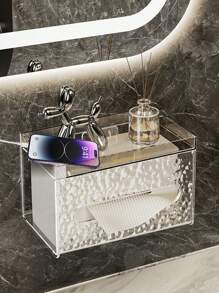 1 hộp đựng khăn giấy treo tường, hộp đựng khăn giấy sang trọng, hộp đựng khăn giấy, hộp đựng treo tường, hộp đựng khăn giấy ngược, hộp đựng khăn giấy họa tiết băng giá, hộp đựng khăn giấy hai cửa - Nhiều màu - Xem 6