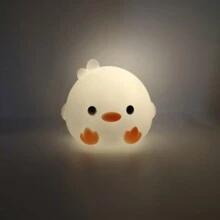 Cute Penguin Night Light, Creative Cartoon Animal LED Lamp, Suitable For Bedroom Bedside Ambiance Light, Party Decor, Christmas Gift For Friends And Family - Multicolor - View 14