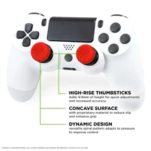 KontrolFreek FPS Freek Galaxy 适用于 Playstation PS4 高层模拟摇杆 PS5 操纵杆控制器性能命令摇杆游戏硅胶帽