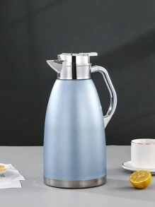 1 件不锈钢咖啡壶双层保温茶壶真空瓶适用于家庭酒店餐厅多功能水壶返校 - 2300ml - 查看 11