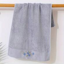Bộ 4 khăn tắm siêu thấm hút, nhanh khô - Vải dệt kim 100% Polyester, mềm mại và thoải mái, không phai màu, không rụng lông, trang trí phòng tắm gia đình mùa thu, trang trí trở lại trường cho tiệm làm đẹp, phòng tắm gia đình - nhiều màu - Xem 9