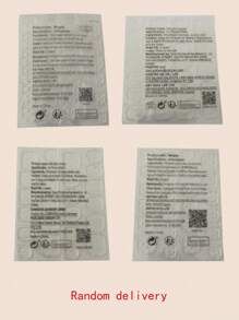 Nail Nina 24入組長方形啡色豹紋啞面假指甲+1入組指甲文件+1片膠帶壓紋指甲，提升您的風格，升級您的指甲護理保養 - 彩色 - 查看 7