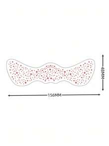 5张闪粉雀斑古铜闪粉面部纹身，卡其金色雀斑临时面部纹身，带心形点星形图案，女性金属纹身闪粉贴片 - 卡其色 - 查看 6