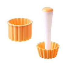 1pc Creative Cake/Cookie Mold, Fluted Tart Mold For Fruit Tarts, Egg Tarts, Glutinous Rice Boats Cakes & Pastries - Multicolor - View 9